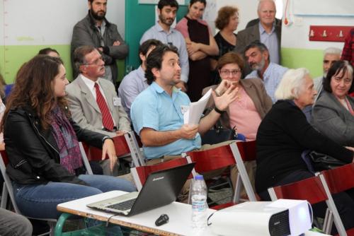 104. Ο Χ. Μερεντίτης κατά τη συζήτηση της Καταλκτήριας Συνεδρίασης
